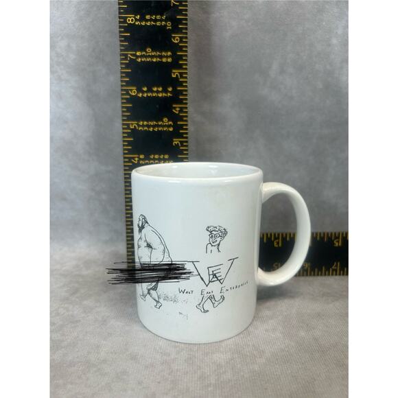 Sam Gross? for West East Enterprise Cartoon Mug Advertising Ceramic 2011-2012 - Picture 1 of 5